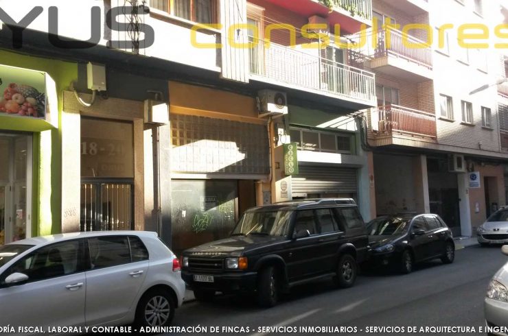 LOCAL EN MARIA GUERRERO (ALMAC&Eacute;N)